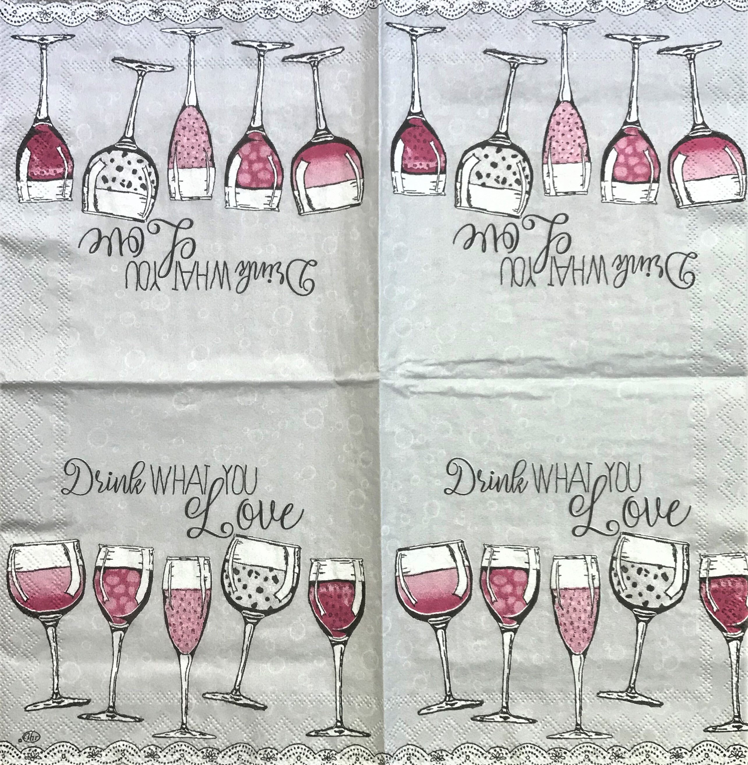 Decoupage Napkin 5 X 5 Tiny Bubbles Decoupage Etsy UK