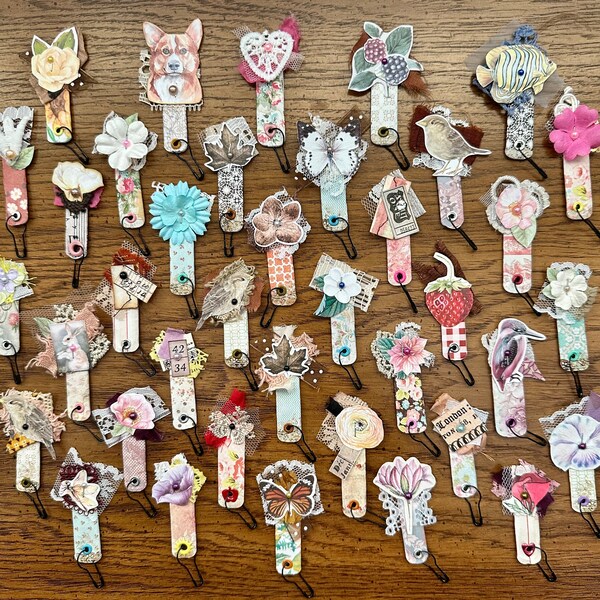 Paper Clip Charms Etsy