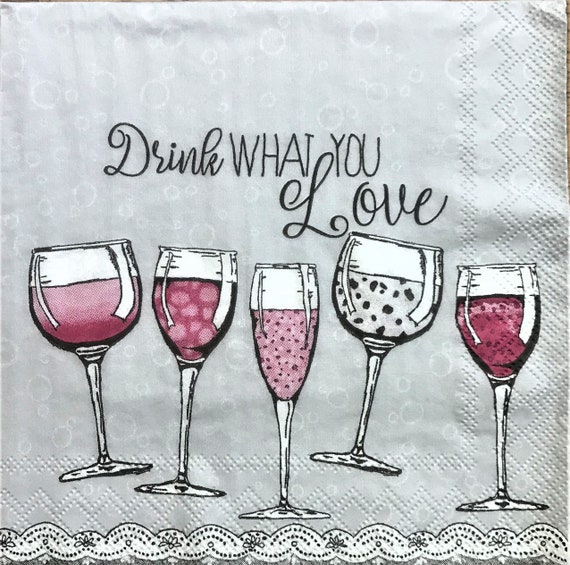 Decoupage Napkin 5 X 5 Tiny Bubbles Decoupage Etsy UK