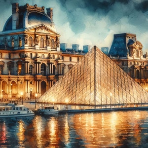 50 imágenes de París de noche Imágenes Kit de arte digital imprimible Descarga digital instantánea Imágenes vintage Scrapbooking Diario Fabricación de tarjetas