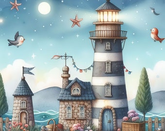 専用ページ】「light house」原画