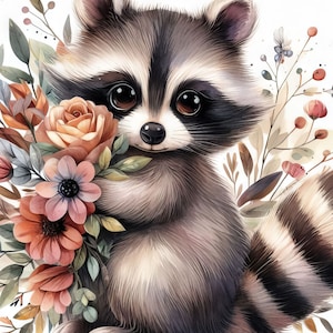 63 images mignons animaux de la forêt art numérique imprimable téléchargement numérique vintage Images vintages scrapbooking journalisation fabrication de cartes