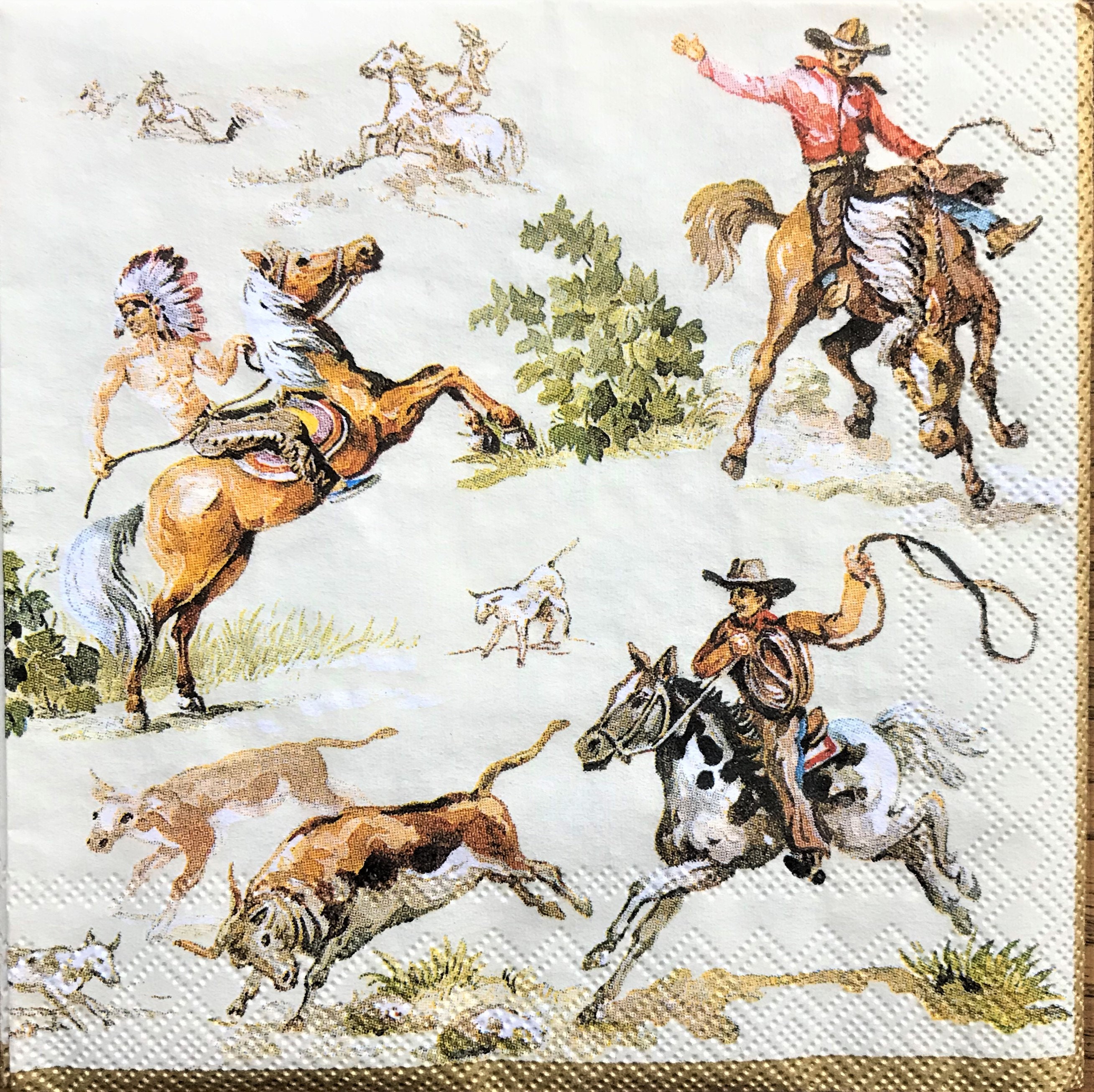 Cowboy Wrapping Paper Western Wrapping Paper, Rodeo Wrapping Paper, Western  Gift Wrap, Animal Wrapping Paper, Horse Wrapping Paper 