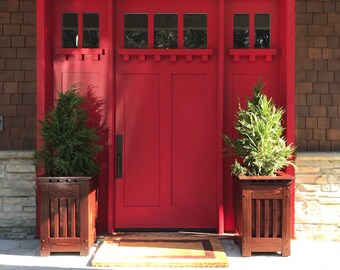 Mission Planter Box - Etsy