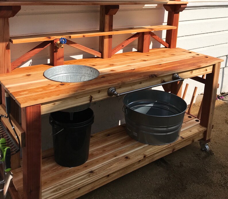 Potting Bench 5ft & 6ft Etsy