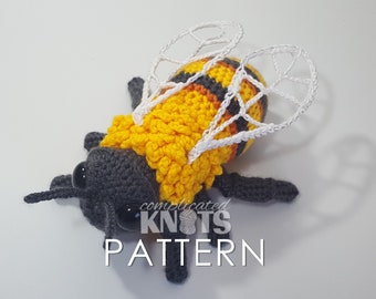 Crochet pattern - Bumblebee **PATTERN ONLY**