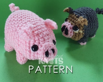 Crochet Pattern - Piggy - ***please read before purchasing!!!***