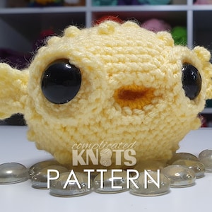 Crochet Pattern - Pufferfish ***Read before purchasing!***