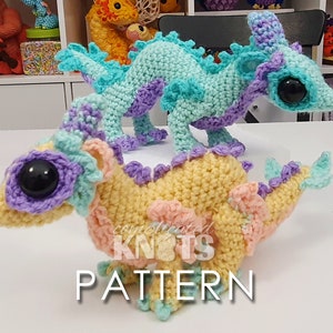 Crochet Pattern - Long Dragon *** READ BEFORE PURCHASING***