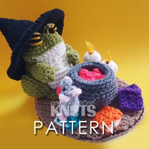 Crochet Pattern - Hocus Croakus Toad *** READ BEFORE PURCHASING***