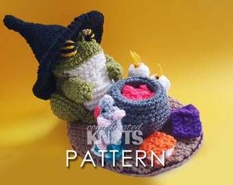 Crochet Pattern - Hocus Croakus Toad *** READ BEFORE PURCHASING***