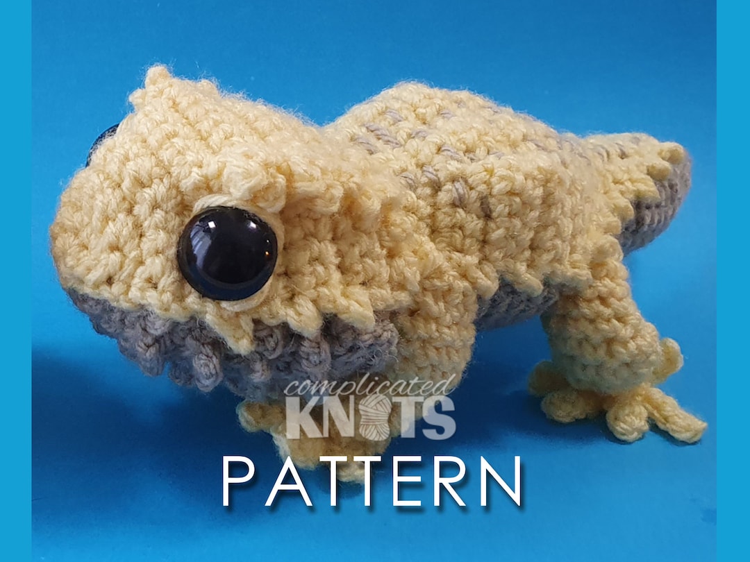 Crochet Pattern - Bearded Dragon - ***READ BEFORE PURCHASING*** - Etsy