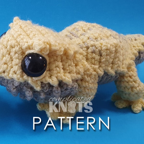 Crochet pattern - Bearded Dragon - ***READ BEFORE PURCHASING***