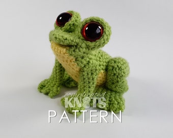 Crochet pattern - Frog **PATTERN ONLY**