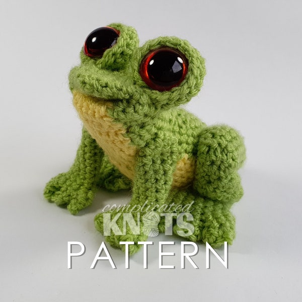 Crochet pattern - Frog **PATTERN ONLY**
