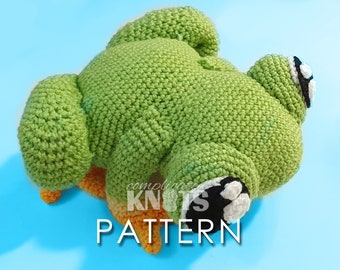 Crochet Pattern - Giant Frog - **Please read before purchasing**