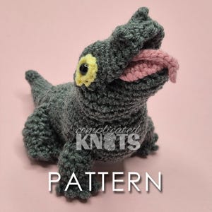 Crochet Pattern - Komodo Dragon - ***Please read before purchasing!***