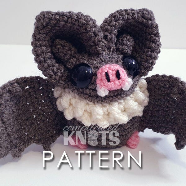 Crochet Pattern - Bat - ***please read before purchasing!!!***