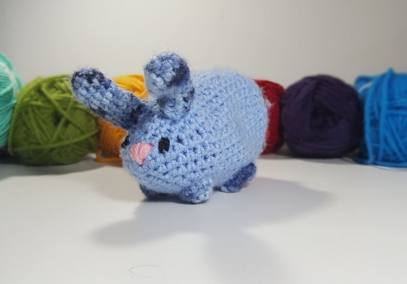 Amigurumi Crochet pattern Inside-out bunny PATTERN ONLY image 2