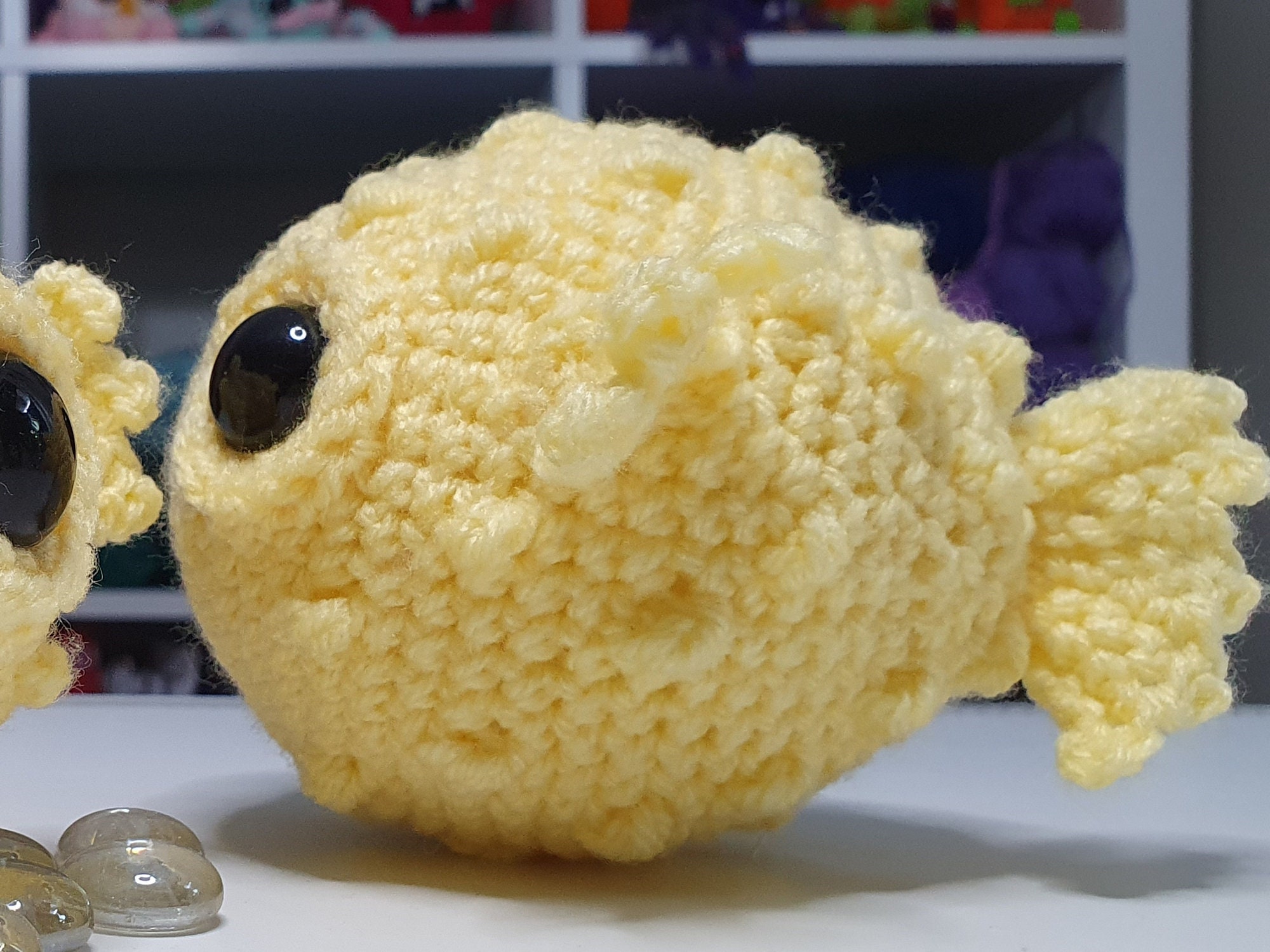  CROCHET BOX Beginners Crochet Kit: Puffer Fish Crochet