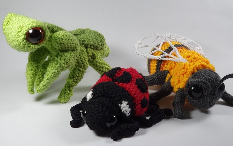 Crochet pattern Bumblebee PATTERN ONLY image 7