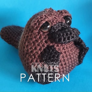 Crochet Pattern Platypus or Bunyip Please read description before purchasing image 1