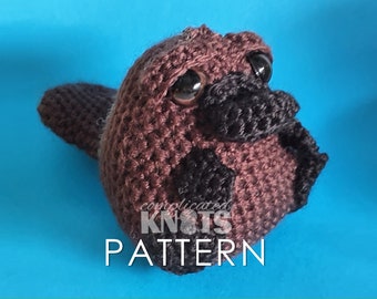 Crochet Pattern - Platypus or Bunyip - ***Please read description before purchasing!***