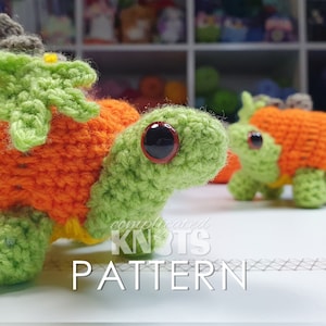Crochet Pattern - Pumpkin Turtle ***Please read description before purchasing!***