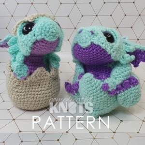Crochet Patterns - Baby Dragon bundle  *** READ BEFORE PURCHASING***