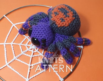 Crochet Pattern - Pumpkin Spider ***Please read description before purchasing!***