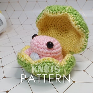 Crochet Pattern - Clam - ***Please read description before purchase!***