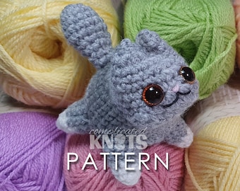 Crochet Pattern - No-Sew Kitten w/Witch Hat ***Please read before purchasing***