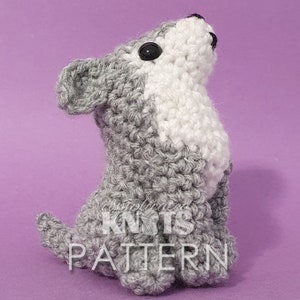 Crochet Pattern - Howling Wolf ***Read before purchasing!*** image 6