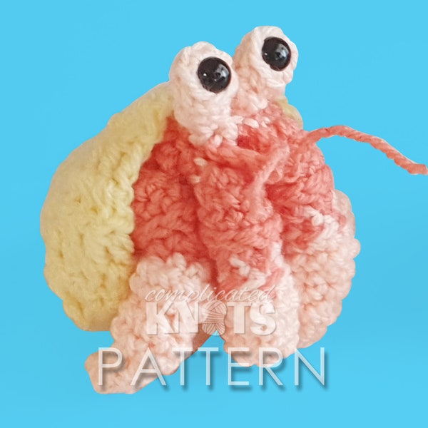 Crochet pattern - Hermit Crab - ***READ BEFORE PURCHASING***
