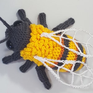 Crochet pattern Bumblebee PATTERN ONLY image 2