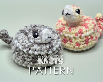 Crochet Pattern - Hognose Snake - *Please read before purchasing*