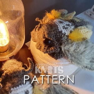 Crochet Pattern - Deaths-head Hawkmoth ***Please read before purchasing***