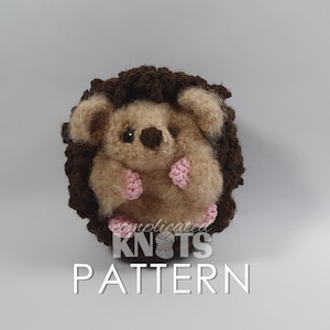 Crochet Pattern - Hedgehog - **PATTERN ONLY**