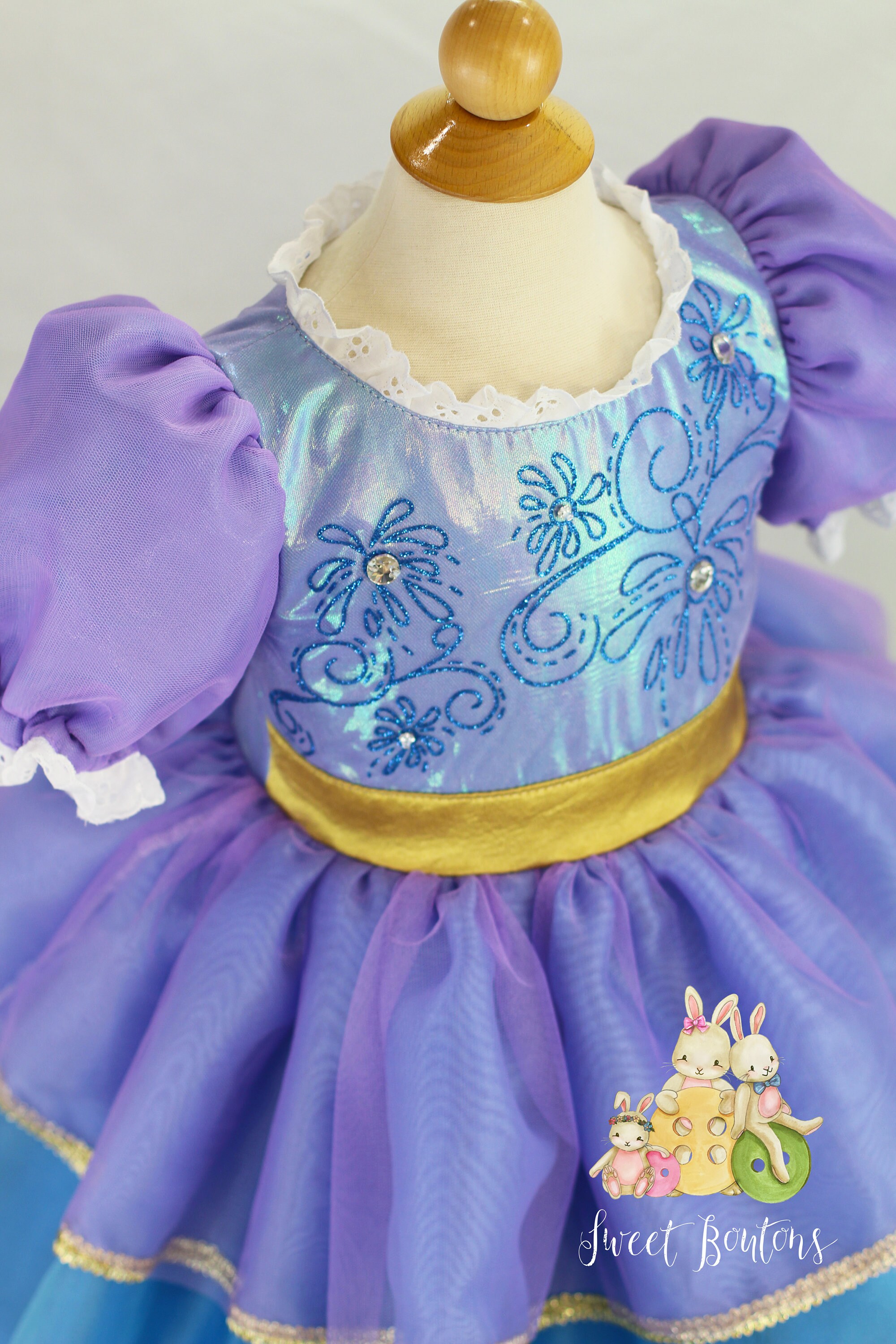 Fantasia Princesinha Sofia Vestido Bebe Disney Classico