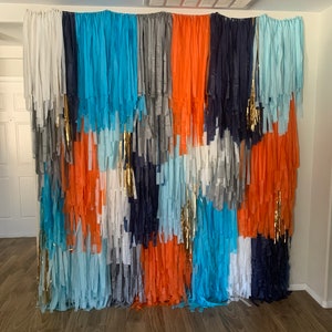 Large fringe backdrop