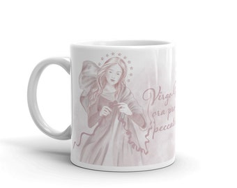 Our Lady Undoer of Knots Mauve Mug