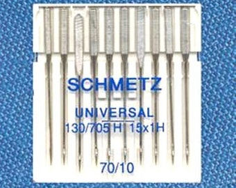 Schmetz Universal Nähnadeln Nähnadel Größe 70/10~ 10er-Pack~Parts-S 1832~Free Ship
