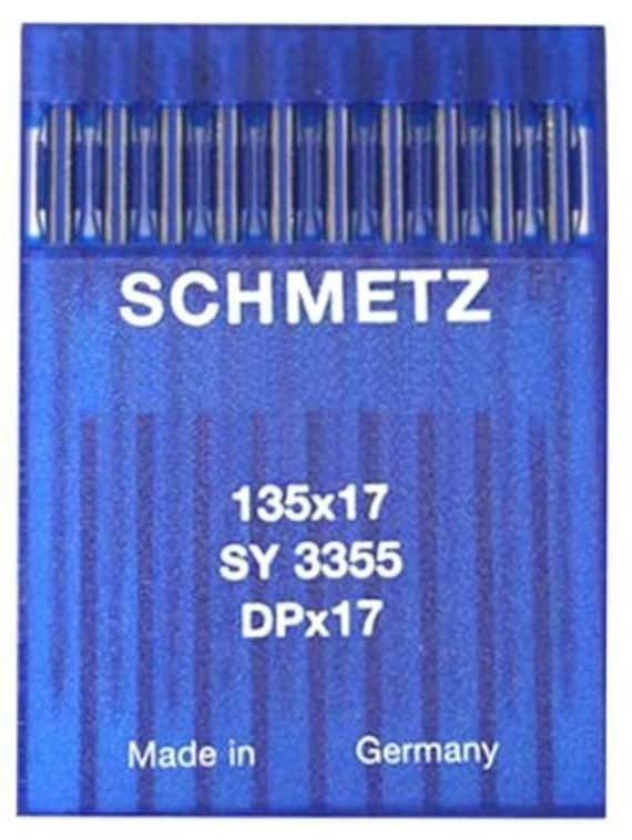 Schmetz Sewing Machine Needles 135X17 Size 122/20 10 Packpart S135x17-20 