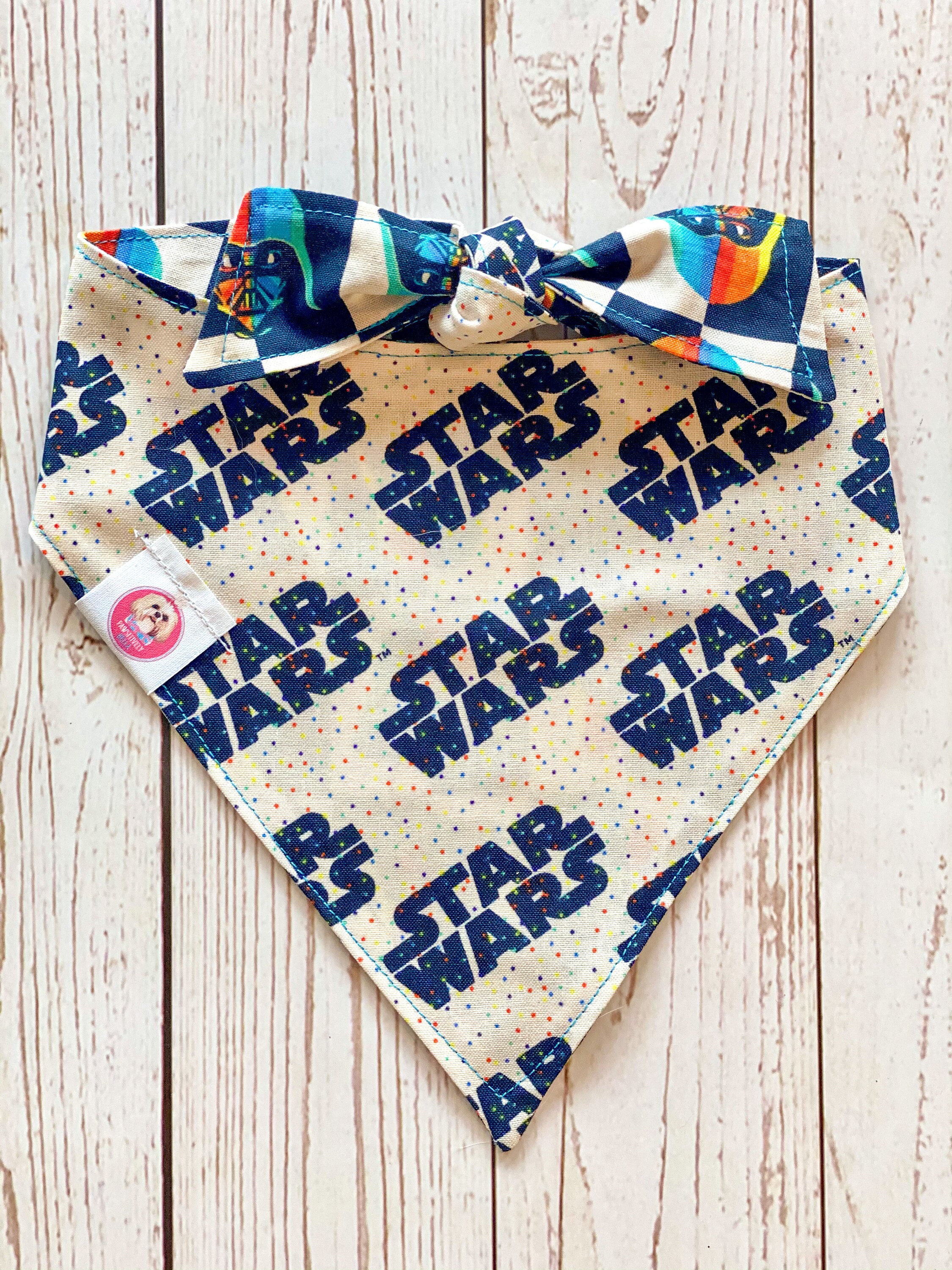 Star Wars Bandana Reversible Dog Bandana Dog Bandana Star Etsy UK
