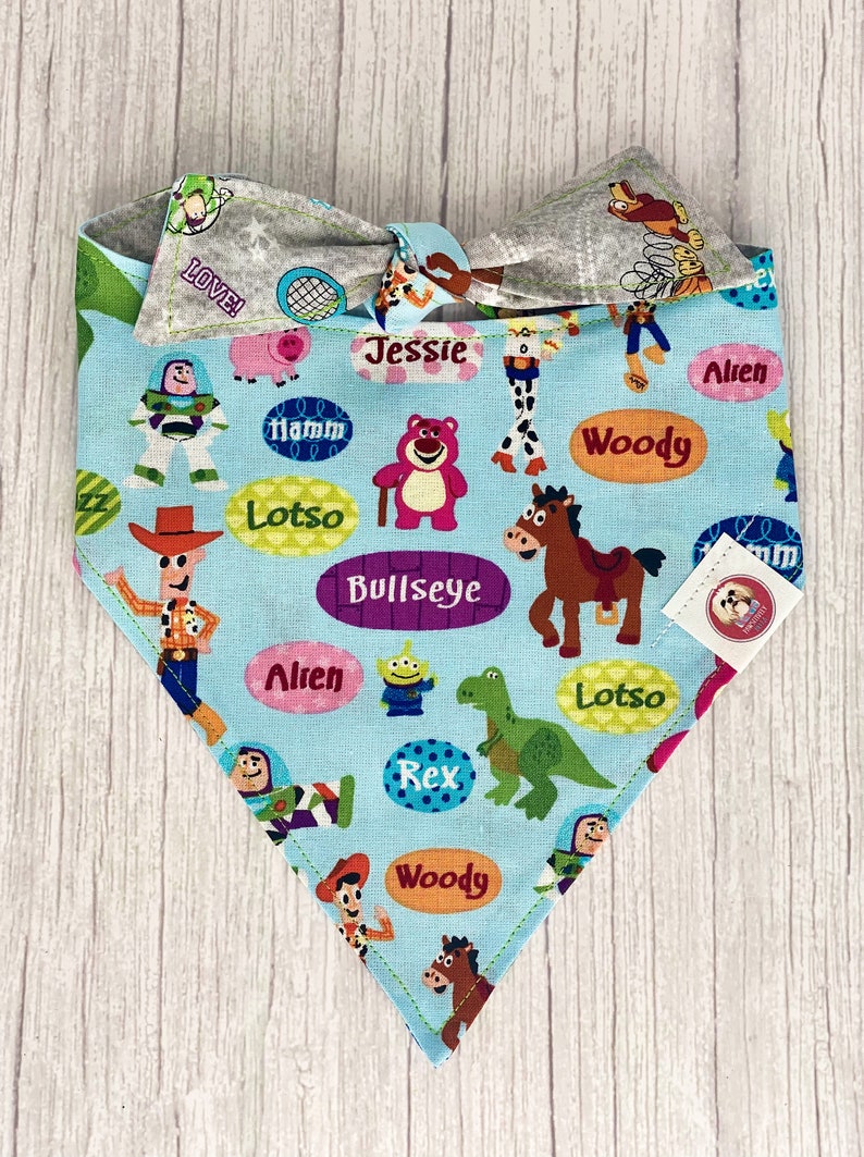 Toy Story Dog Bandana Toy Story Bandana Movie Dog Bandana Etsy