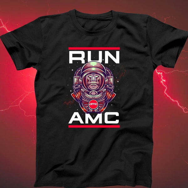 Run AMC Shirts, Funny AMC Stock Market Shirt, AMC wallstreetbets, Stonks Shirt