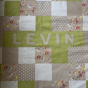 baby blanket with name