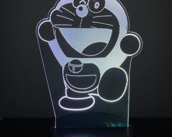 Veilleuse Pour Enfants Led Lampe De Chambre À Coucher Décorative 9 Couleurs Changeantes Pour