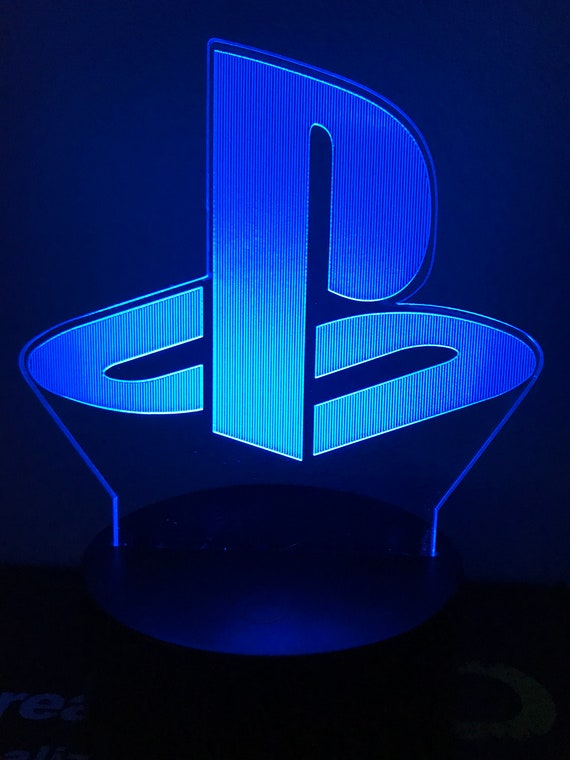 Playstation 5 PS5 Video Game 7 Color LED Lamp Night Light Gift