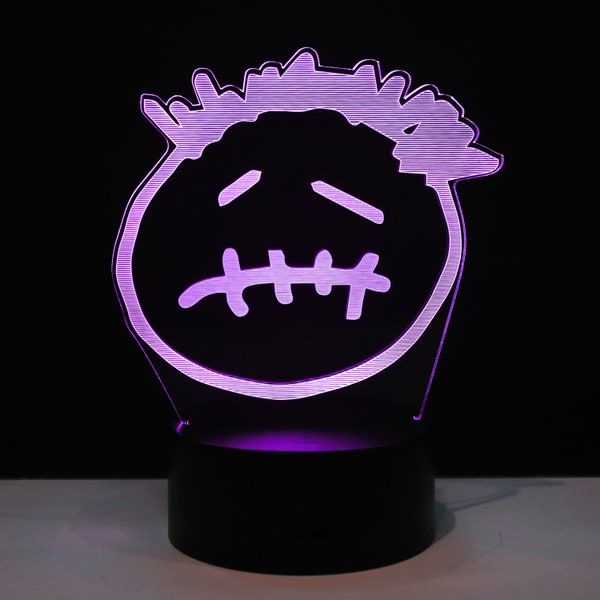 Travis Scott Cactus Jack Astroworld Wish You Were Here Custom Night Light LED Lamp Kids Birthday Christmas Gift Sale